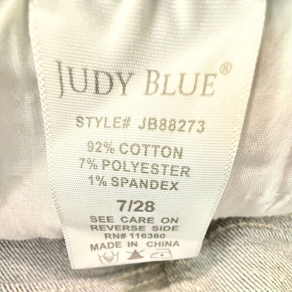 Judy Blue Dark Wash Mom Jeans - Picture 7 of 7
